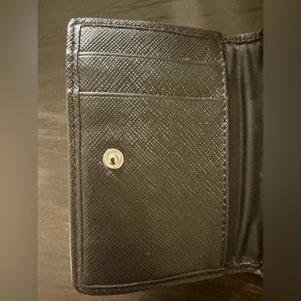 COACH Textured Black Wallet - Picture 8 of 8